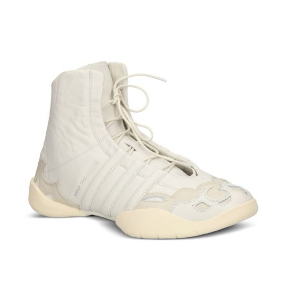 Adidas Y-3 Regu 2002 HI Sneaker, White 7 or 7.5